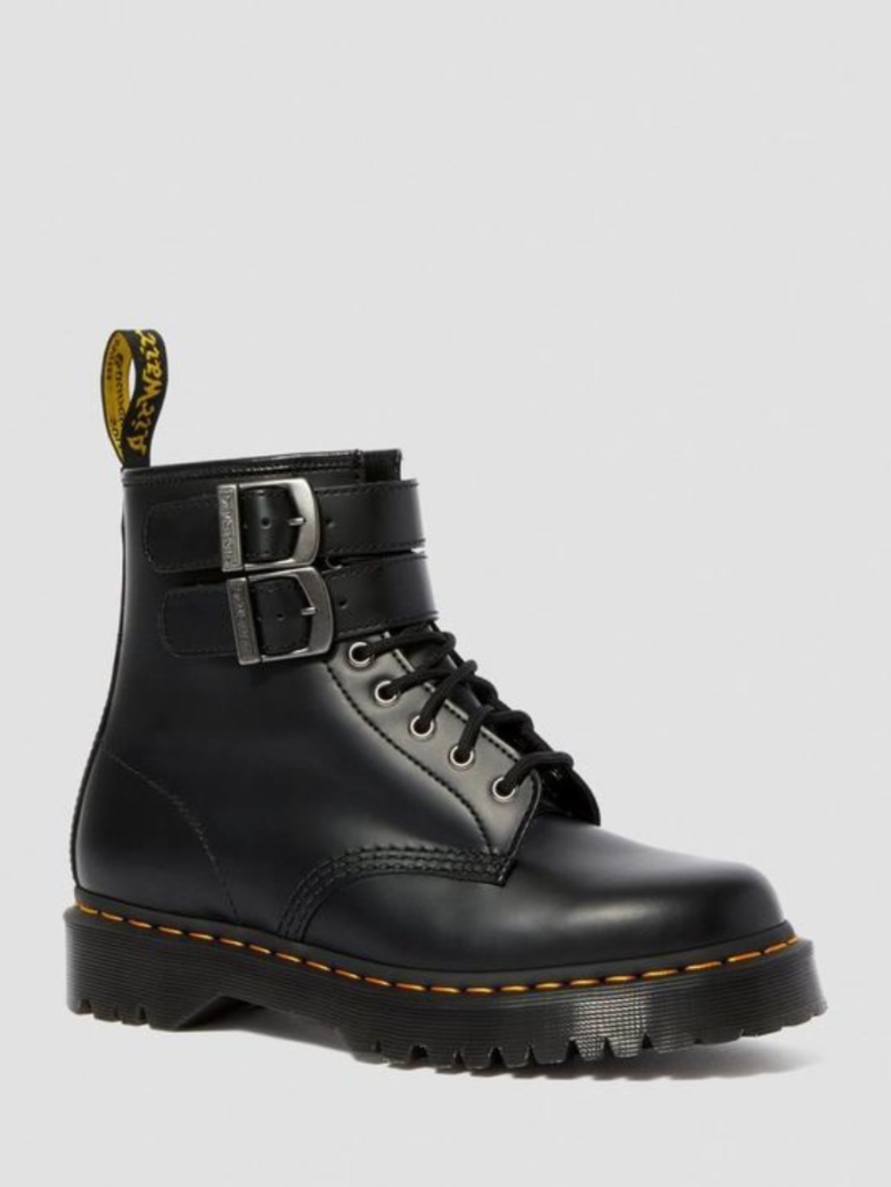 Dr. Martens Cristof Black Leather Boot